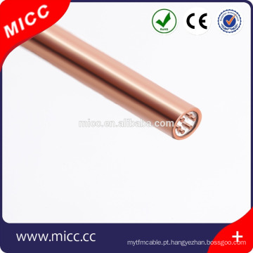 Acessório de thermocouple MICC 6 núcleos Cu Sheath MI cabo para uso industrial